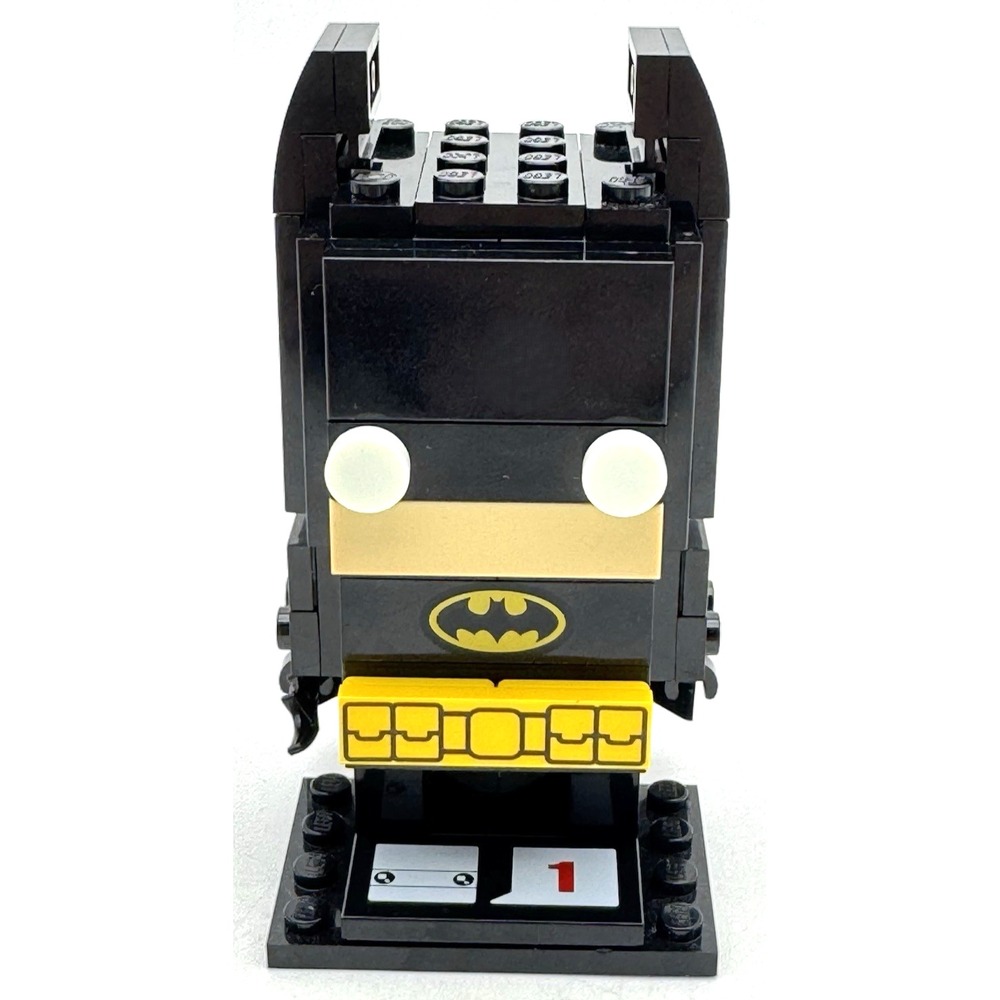 LEGO BrickHeadz Batman 41585 100% Complete No Box or Manual Glow In The DarkEyes